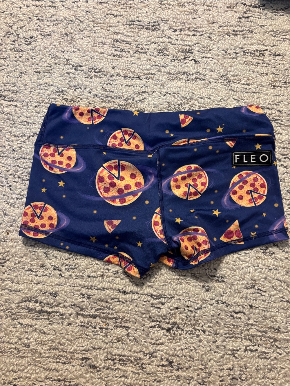 Fleo Navy Pizza Planet Shorts
